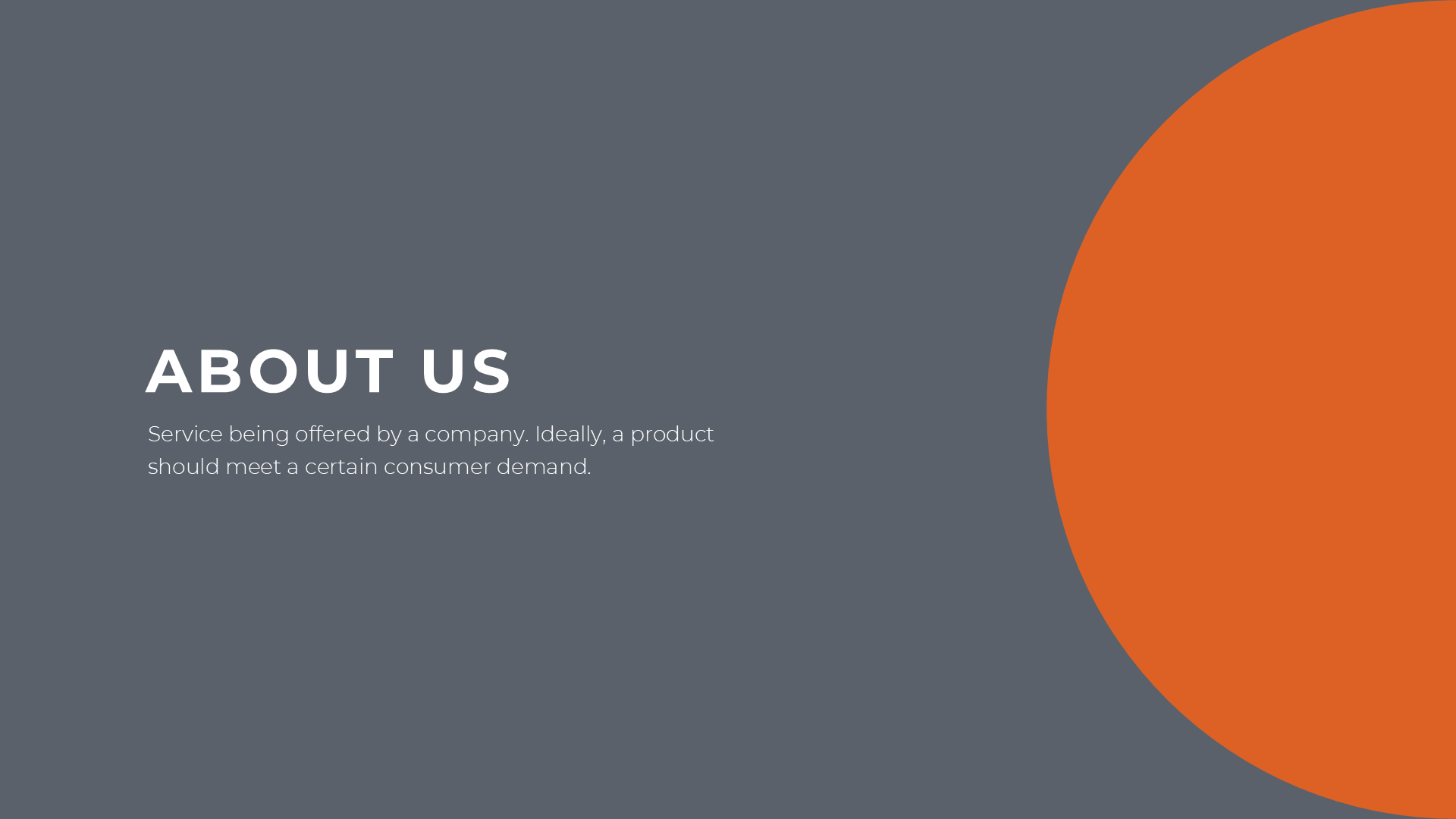 Pitch Deck Dark slide 2